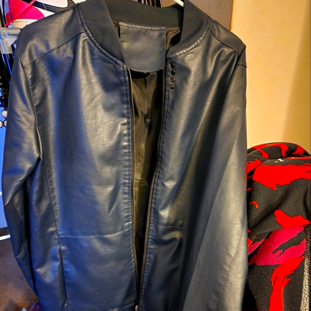 Leather jacket